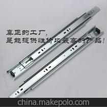 揭陽(yáng)廠家小量批發(fā)4515冷軋鋼電泳三節(jié)櫥柜書柜滑軌 超靜滾珠導(dǎo)軌詳解